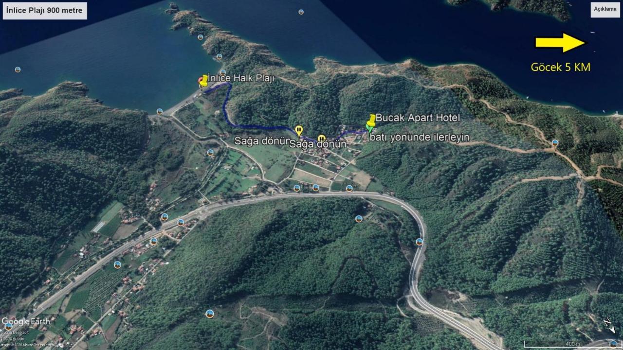 Bucak Apart Hotel Goecek & Beach Exterior photo